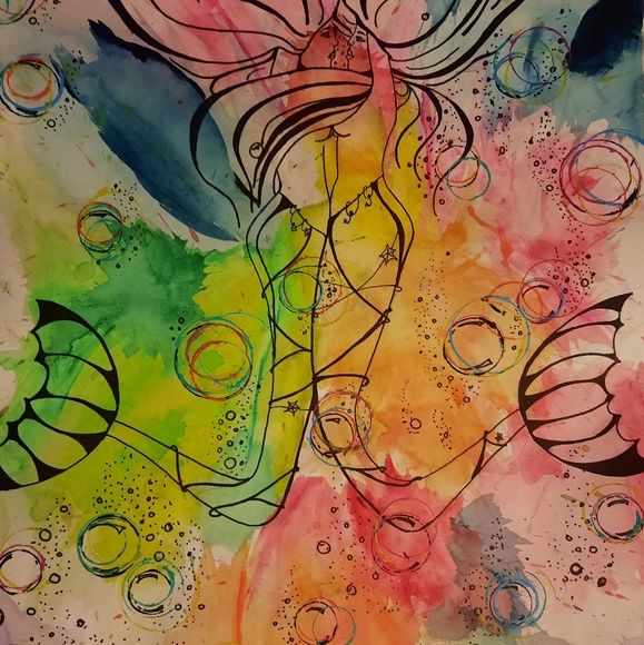 Watercolor painting